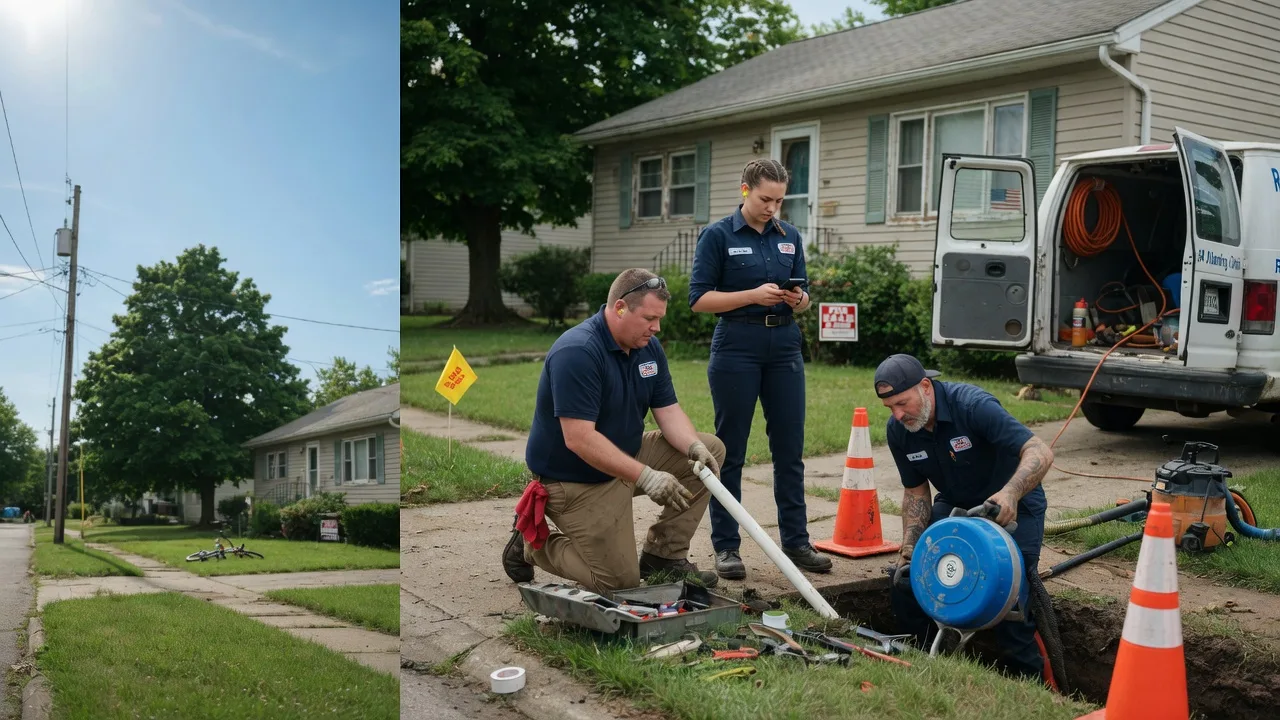 Sewer Line Repair in Hollis Center, ME near me
